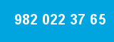 982 022 37 65 982 022 37 65